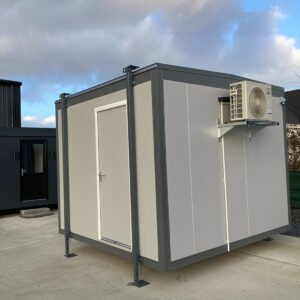 10ft × 10ft Jackleg Cabin (Site Cabin with A/C)