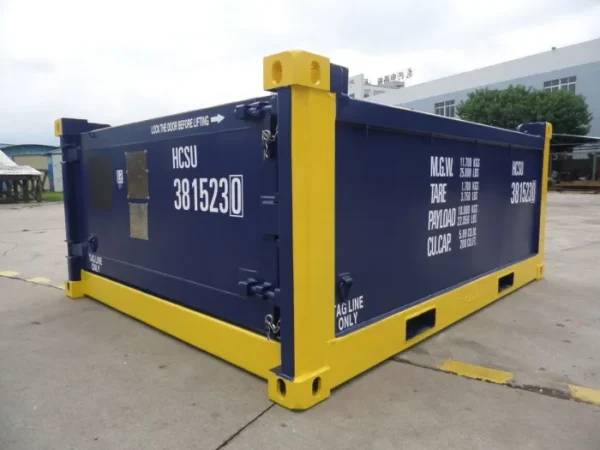 10ft DNV 2.7-1 Half Height Open Top Containers - Image 3