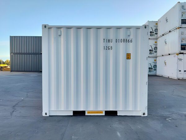 10Ft X 8Ft Shipping Container (One Trip) – White - Image 6