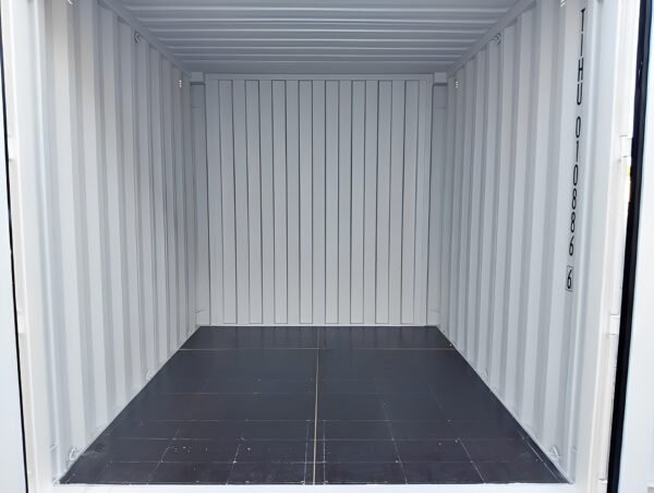 10Ft X 8Ft Shipping Container (One Trip) – White - Image 3