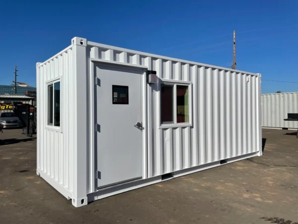 20 foot office in refurbished shipping container