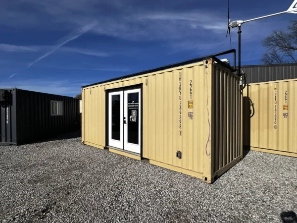 20ft Shipping Container Office Solar Off Grid