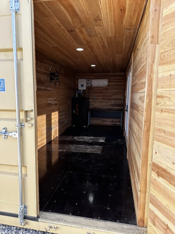 20ft Shipping Container Office Solar Off Grid - Image 4