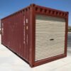 20ft Used Shipping Container With Roll-Up Door