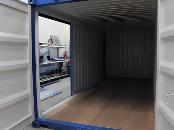 20ft x 8ft One-Trip High Cube Container (9′ 6″ high) Storage Sliding Door - Image 2