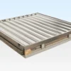 2m Flat Pack Metal Store - Image 3