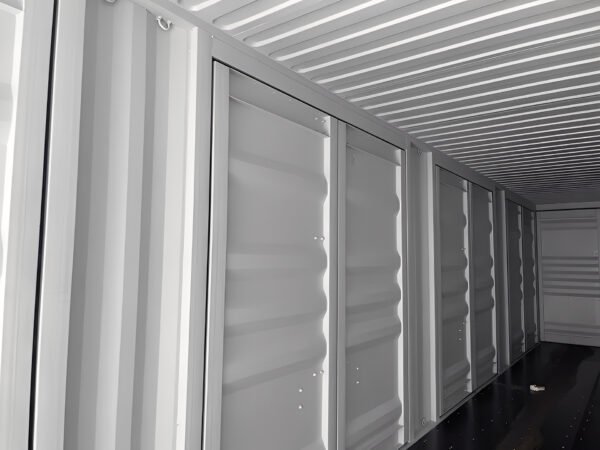 New 40ft One-Trip Shipping Container With 4 Side Doors