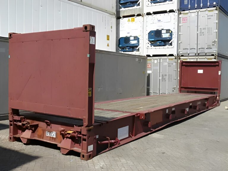 40Ft Used Collapsible Flat Rack Containers - Colli Trans Containers