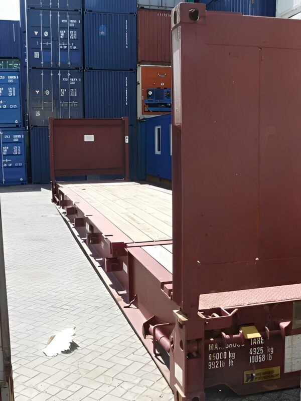 40Ft Used Collapsible Flat Rack Containers - Image 2