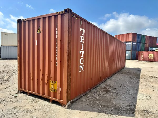 40ft Used High Cube Shipping Container – Wind & Watertight - Image 2