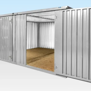 4M X 4.2M Side Linked Flat Pack Container Bundle (Galvanized)