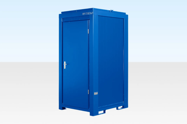 5Ft x 4Ft Single Mains Toilet (Blue) - Image 3