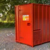 7ft x 5ft (2.2m x 1.6m) Secure Walk In Steel Chem store/Hazardous Material Store - Image 2
