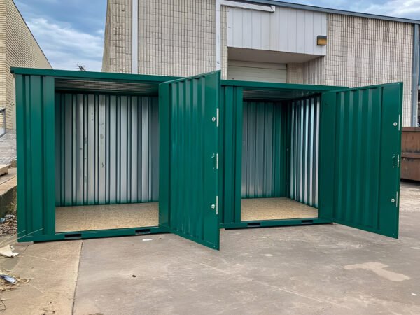 3M X 4.2M Side Linked Flat Pack Container Bundle (Powder Coated)