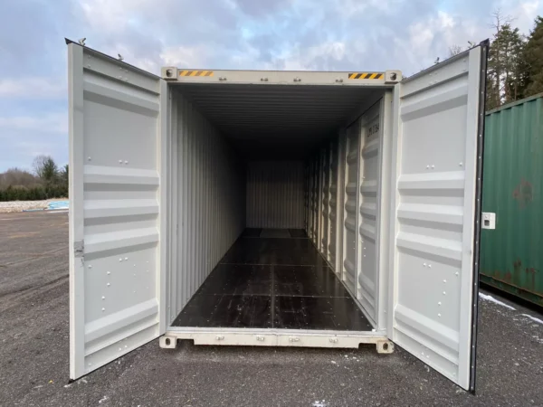 New 40′ One-Trip Shipping Container With Side Doors - Image 3