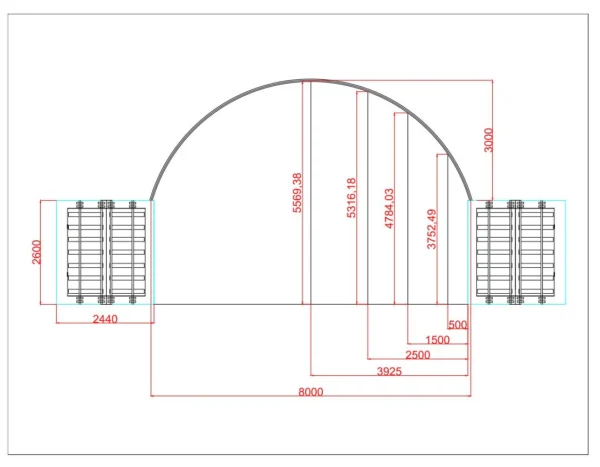 26 x 20ft Container Shelter (8 x 6m) - Image 9
