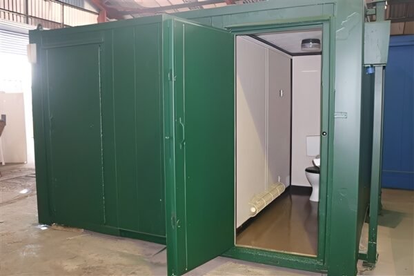 13ft x 9ft Site Office With Toilet - Image 2