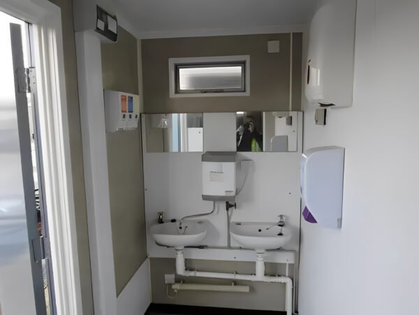12ft x 9ft 2+1 Portable Toilet Block - Image 8