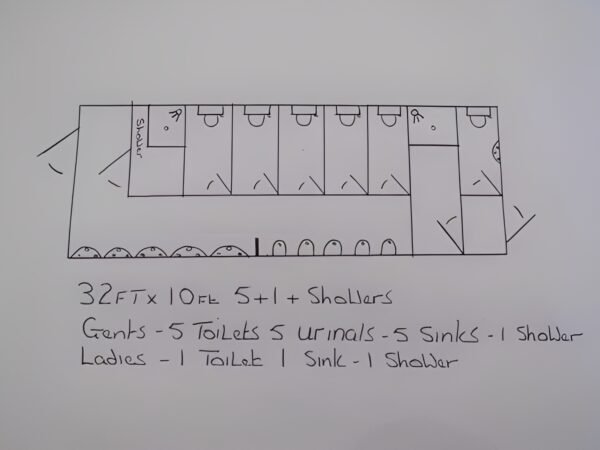5+1 Anti Vandal Shower Toilet Block - Image 14