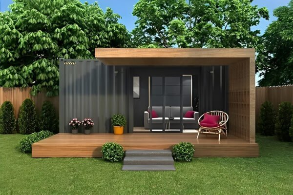 20ft Custom Shipping container Office, Container House - Image 7