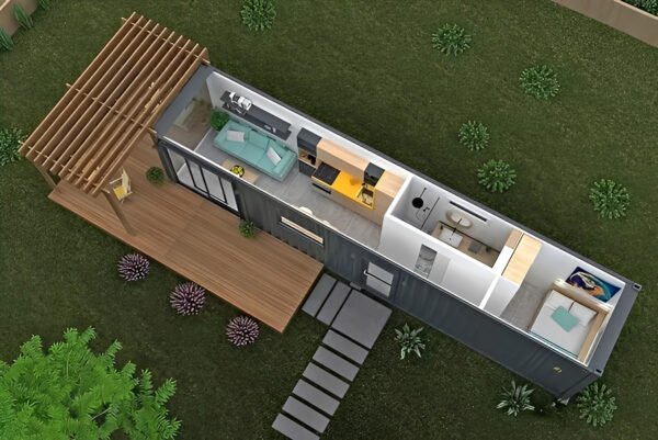 40Ft Living Container House – Shipping Container Home - Image 5