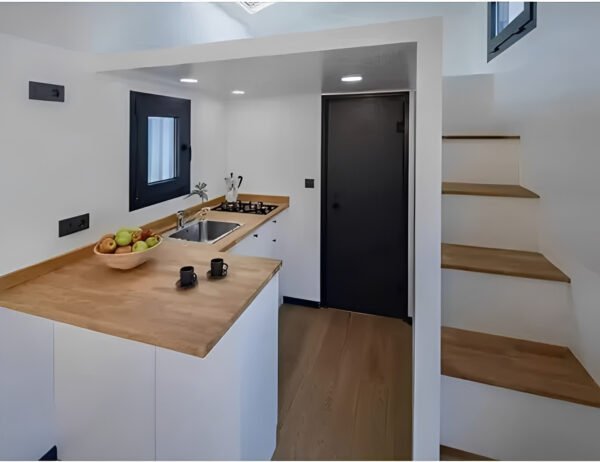 Fully Furnished Mobile Container House On Wheels - Image 4