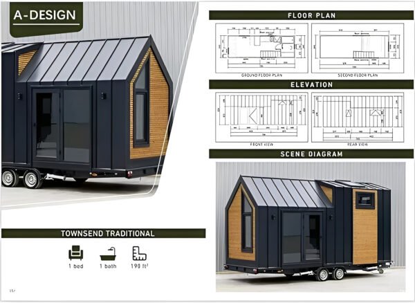 Fully Furnished Mobile Container House On Wheels - Image 6