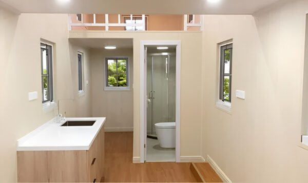 Insulated Aluminum Tiny Prefab House On Wheels - Image 2