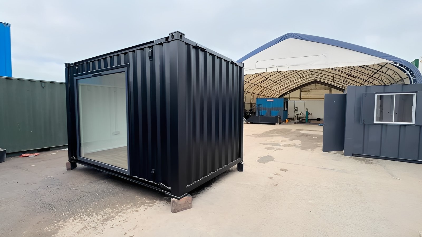 Home 27 12ft x 8ft Custom Office / Garden Room – Open Plan Portable Building