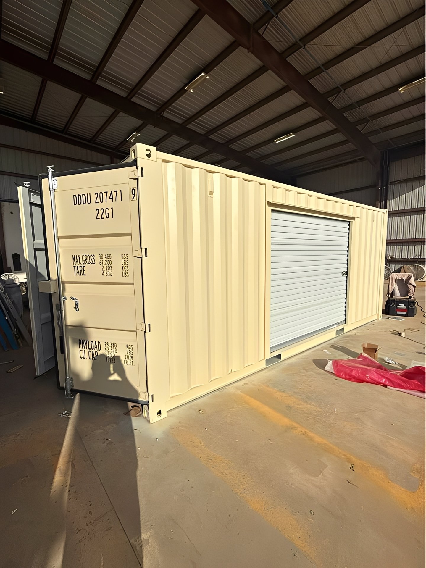 20ft One-Trip Shipping Container with 10ft Roll-Up Door 8 20ft One-Trip Shipping Container with 10ft Roll-Up Door - Image 8