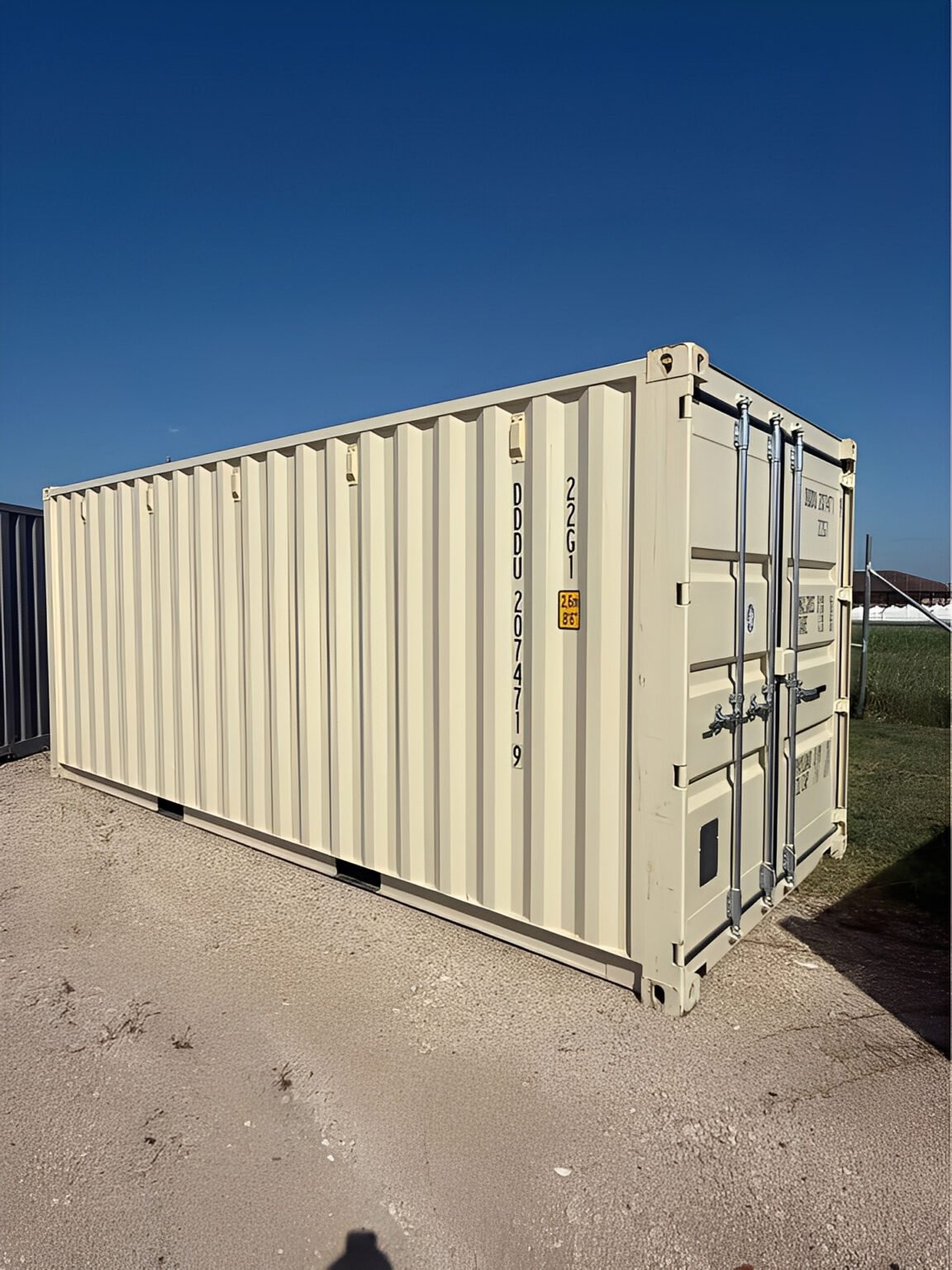 20ft One-Trip Shipping Container with 10ft Roll-Up Door - Colli Trans ...