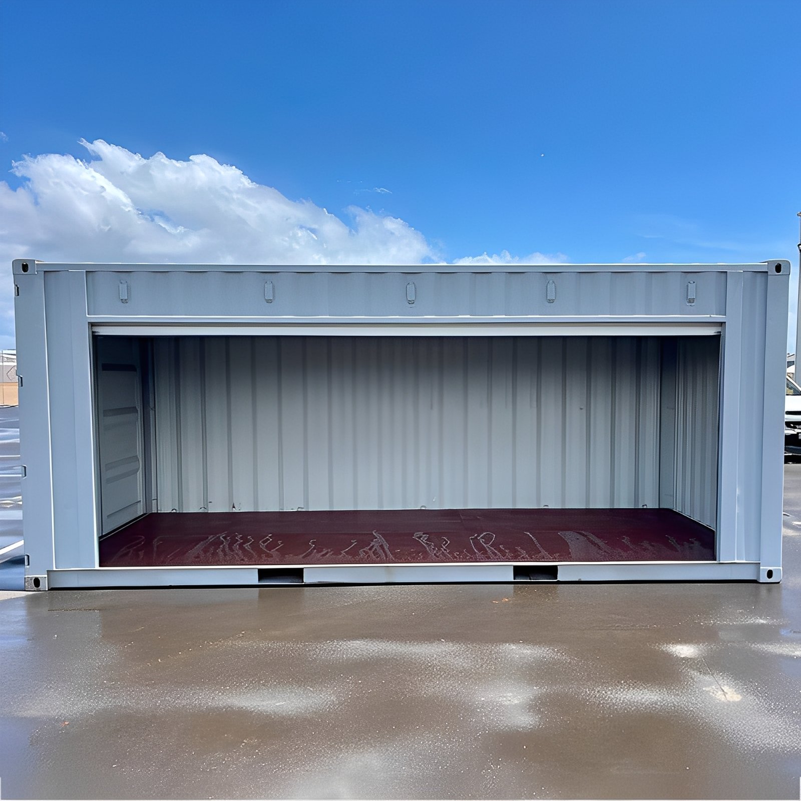 Home 48 20ft Roll Up Door Shipping Container1