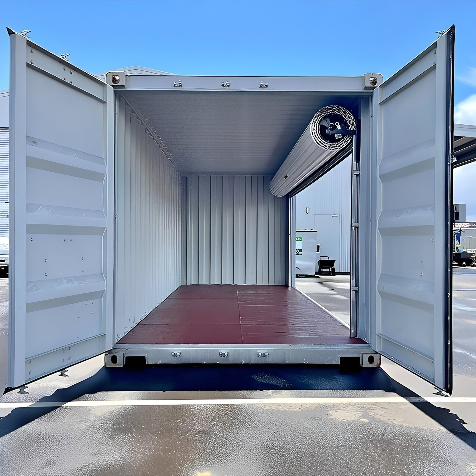20ft Roll-Up Door Shipping Container 3 20ft Roll-Up Door Shipping Container - Image 3