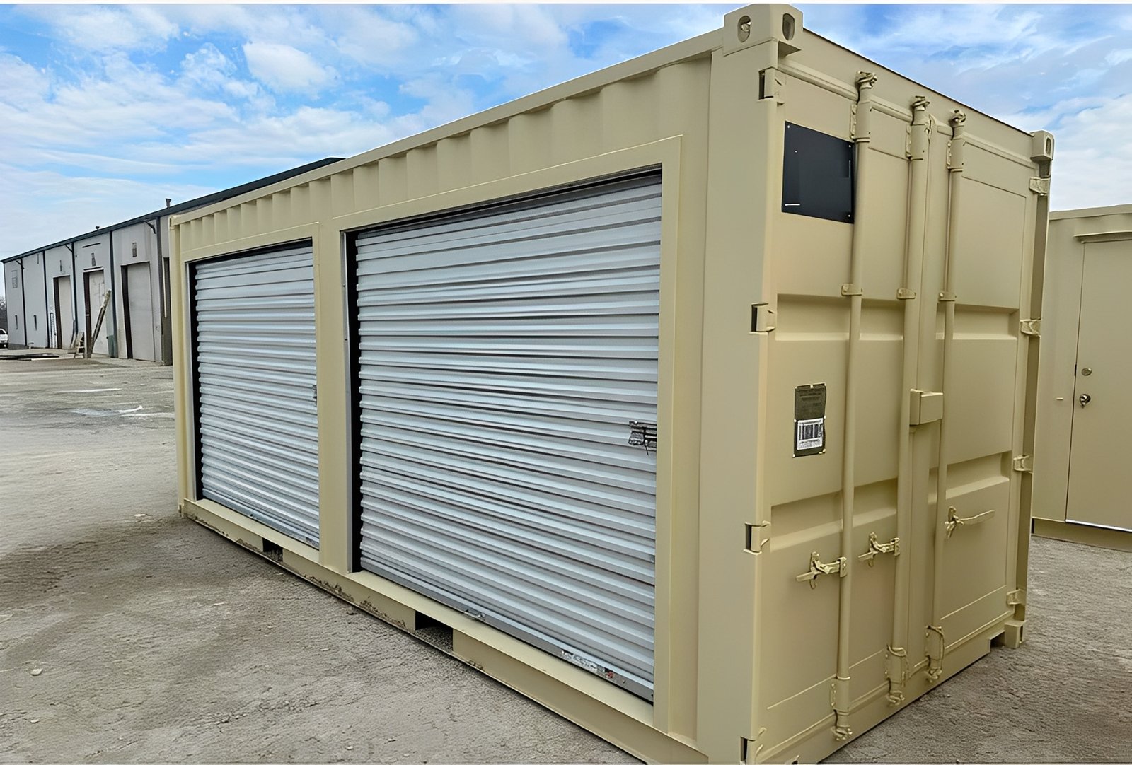 Home 53 20ft Shipping Container with Double Side Cargo Doors