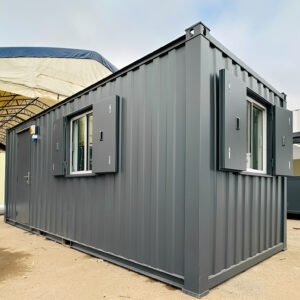 21ft x 8ft Office / Canteen Cabin – Refurbished Anti-Vandal Portable Building