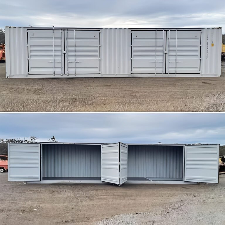 40ft High Cube Storage Container with 2 Side Doors - Colli Trans Containers
